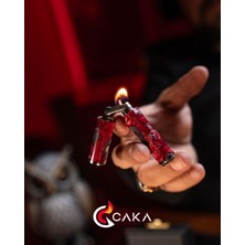 Caka Lighter Odkka Crimson Benzinli Çakmak - CKL-073