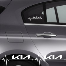 Kia Soul Için Özel Yeni Uyumlu Aksesuar Oto Ritim Özel Yeni Sticker 2 Adet 20*9 cm