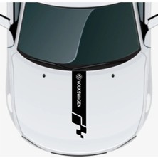 Volkswagen Passat Ön Kaput Oto Sticker