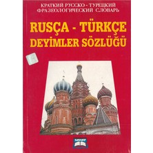 Sahaf Kitabevi Rusça Türkçe Deyimler Sözlüğü