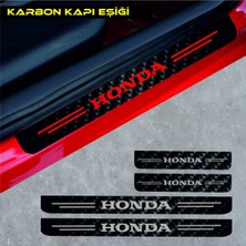 Honda Integra Karbon Kapı Eşiği Oto Sticker 4 Adet