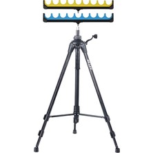 Effe HG284 Teleskobik Tripod 125CM 9 Yuvalı Olta Sehpası Hafif Alüminyum Gövde ile Dayanıklı
