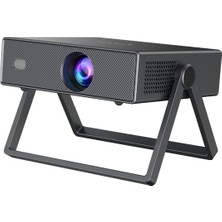 Havit PJ245 Pro Otomatik Odaklamalı Akıllı Projeksiyon Cihazı - 720P,4K Video Destekli, Android Tv, Stantlı