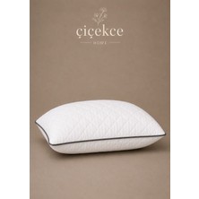 ÇİÇEKCE HOME Yastık Kapitone Lüx Biye Detaylı 900 Gram 1 Adet