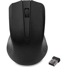 EstoreBox Everest SM-537 USB Siyah 2.4ghz 1600DPI Kablosuz 5 Metre Menzilli Optik Mouse