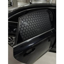 Mercedes Sl Petek Cam Sticker Altıgen 100*50 cm Tek Cam (Kelebek) Set