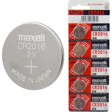 EstoreBox Maxell Cr 2016 Lityum Pil 5'li Paket