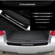 Volkswagen New Beetle Bağaj ve Kapı Eşiği Karbon Sticker (Set)