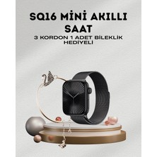 Skygo Sq-16 Mini Series 10 – Dokunmatik Akıllı Saat | Kalp Ritmi, Spo2, Uyku Takibi