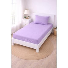 Madame Home Tek Kişilik Lastikli Çarşaf Takımı 90X190 cm Pamuklu Kumaş 1 Adet Yastık Kılıfı Köşe Derinlik 20CM
