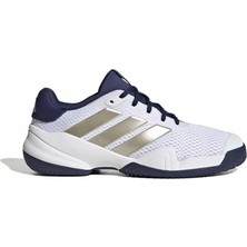 Adidas Çocuk  Beyaz  Tenis Ayakkabısı Barricade K JR4448