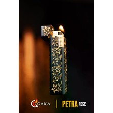 Caka Lighter Petra Rose Benzinli Çakmak
