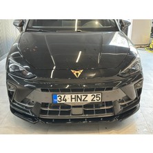 Tuning Vadisi Cupra Leon Body Kit Ön Yan Arka Spoyler Arka Flap Parlak Siyah 2021+ 7 Parça