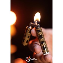 Caka Lighter Lineara Nero Benzinli Çakmak