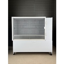 İstanbul Kafes Istanbul Kafes Istanbul Kafes - Model PDM2YTSD-100T - Dolap – Pvc Kuş Dolabı – Çok Amaçlı Dolap - Tümü Salma)