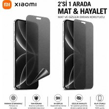 Tekno Gökhan Poco M6 Pro Tam Kaplayan Mat Hayalet Ekran Koruyucu