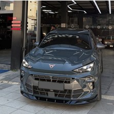 Tuning Vadisi Cupra Terramar Ön Lip Tampon Altı Ek (Parlak Siyah )