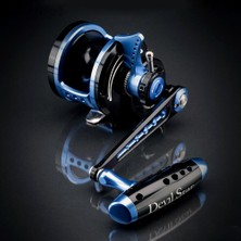 Jigging Master Wiki Devil Star 3000 H Turbo Knob (Sol Kol) Black Blue Jig Olta Makinesi