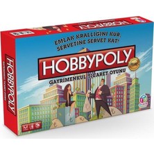 Hobbypoly Emlak Ticaret Oyunu Taktik Temalı Çok Oyunculu Eğlenceli Oyun