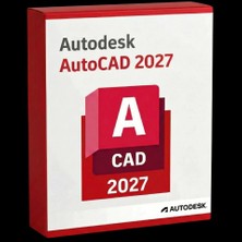Autodesk Autocad 2027 (Windows) - 1 Pc 3 Yıl Full Sürüm Kod (Bireysel Kullanıcı)