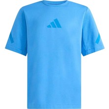 Adidas J Zne Tee Mavi Çocuk   T-Shirt KC7020