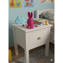 3Dikili Design Modern Tavşan Tealight Mumluk – Dekoratif Mum Tutucu – Estetik Pembe Gece Lambası & Biblo