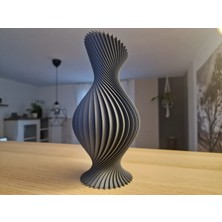 Modern Spiral Tasarım Dekoratif Vazo