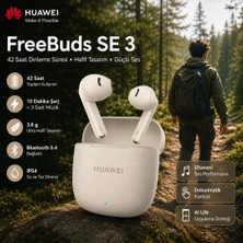 Huawei Freebuds Se 3 Bluetooth Kablosuz Kulak Içi Kulaklık - Seramik Bej