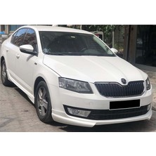 Tuning Vadisi Skoda Octavia Ön Ek Tampon Altı Ek (Plastik) 2013 2014 2015 2016 2017 Arası Boyasız