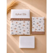 Baby Clime Masal Serisi Isim Nakışlı Bebek Nevresim Takımı 3 Parça 90X130 cm