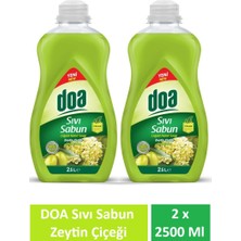 Doa Sıvı Sabun Zeytin Çiçeği 2.5 Lt x 2 Adet