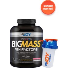 Bigjoy BIGMASS Gainer GH FACTORS Çilek Aromalı 3000g