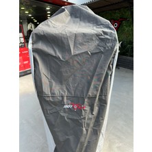 Motokit Universal Küçük Boy Motosiklet Brandası Gri