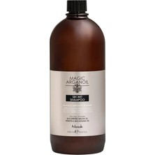 Nook Magic Arganoil Secret Tüm Saçlar İçin Argan Keratin Macadamia Yağlı Onarıcı Parlaklık Şampuan 1000ml