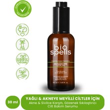Bio Spells Acnebiome Serum - Akne & Sivilce Karşıtı, Gözenek Sıkılaştırıcı Cilt Bakım Serumu 30 ml