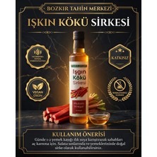 Tabib Lokman Bozkır Tahin Merkezi Işkın Kökü Sirkesi Doğal Fermantasyon 500 ml (Katkısız&glutensiz)