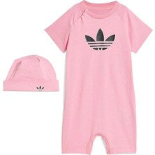 Adidas Bebek  Pembe  Eşofman Ts Gıft Set KD1048