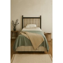 Arion Kids Pera Wood MDF Başlık 100'Lük Bazalar için 115 Cm Genişliğinde | Country Tarz