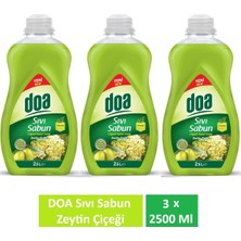 Doa Sıvı Sabun Zeytin Çiçeği 2.5 Lt x 3 Adet