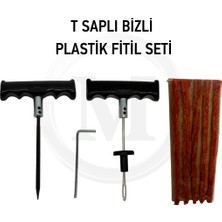 Plastik T Saplı Fitil Seti - Bamek