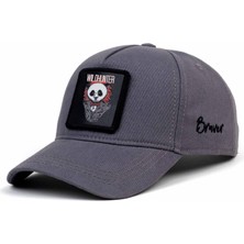 Braver Gri Wild Hunter Logolu Şapka