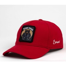 Braver Kırmızı Stay Cool Logolu Şapka