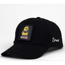 Braver Siyah Bad Boy Logolu Şapka