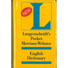 Langenscheidts Pocket Merriam-Webster English Dictionary