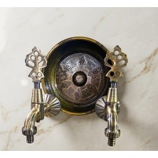 Lpd İki̇li̇ Hamam Taslı Antik Osmanlı Bahçe Musluk Rekorlu (Lüx, %100 Pi̇ri̇nç)