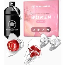 Schall Werk Schallwerk Women+ Gürültü Önleyici Kadın Kulak Tıkacı
