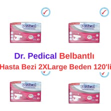 Dr. Pedical Dr Pedical - Belbantlı 2xlarge Hasta Bezi -120 Adet