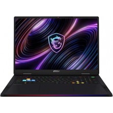 MSI Msı Raider 18 Max Hx A2WI-1040TR Ultra 9 290HX Plus 64GB 2tb SSD 16GB RTX5080 18 Uhd+ 120Hz Windows 11 Notebook