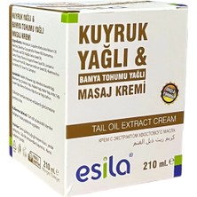 Esila Kuyruk Yağı ve Bamya Tohumlu Masaj Kremi 210 ml