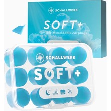 Schall Werk Schallwerk Soft+ Silikon Gürültü Önleyici Kulak Tıkacı
